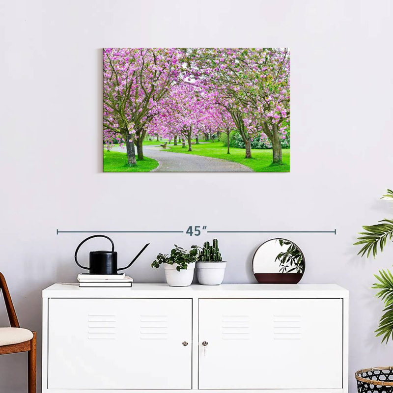 Harnek Sakura Path, 20" H x 30" W