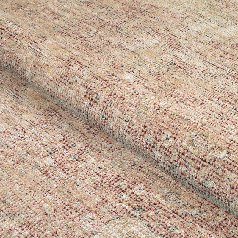 Tapis multicolore grenat Tateo Tajan, 9 pi x 12 pi
