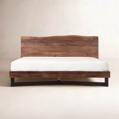 Burnell Solid Wood Bed
