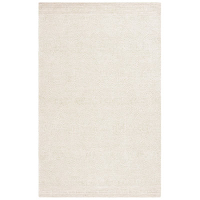Katracy Abstract Hand Tufted Wool Geometric Rug