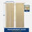 Kassia Pinch Pleated Faux Linen Textured Blackout Thermal Insulated Curtains-454536098-461733264