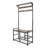 Antravion 33 " Wide Hall Tree with Shoe Storage and Shelves-284154152