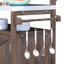 Orlith 53.3" Outdoor Rolling Grill Cart Potting Bench Table With Adjustable Shelf-919854677
