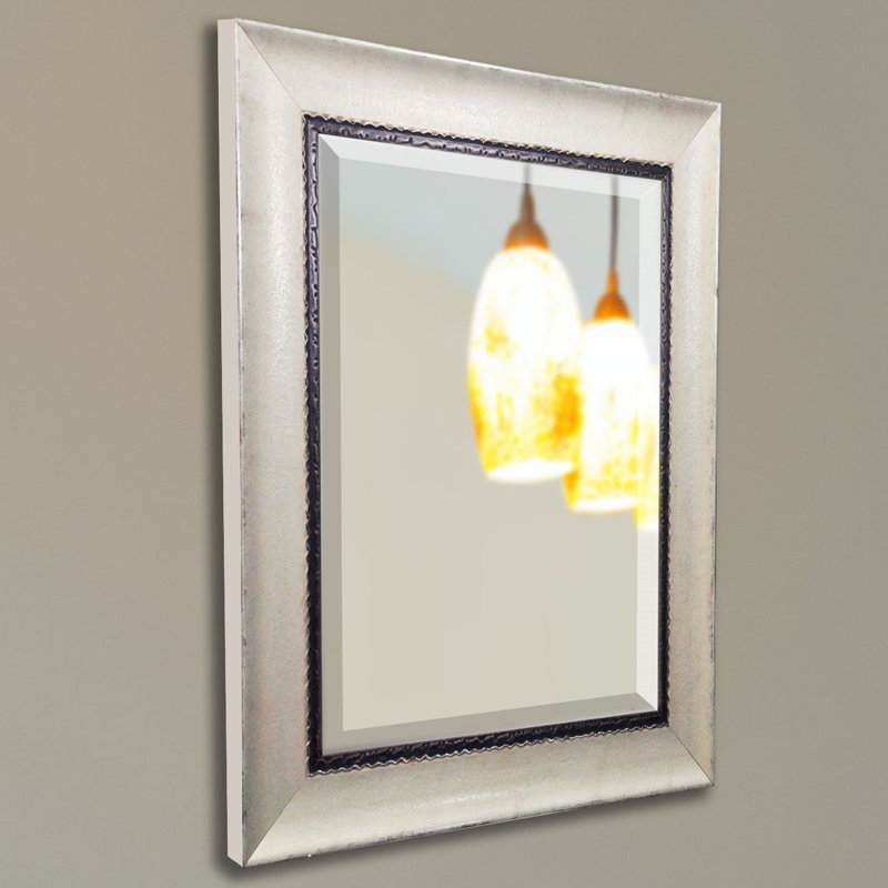 Almazan Flat Wall Mirror, 38.5" H x 32.5" W