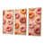 Toile avec cadre flottant or