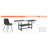 Versatile Dining Set Mdf Modern Home Dining And Gathering