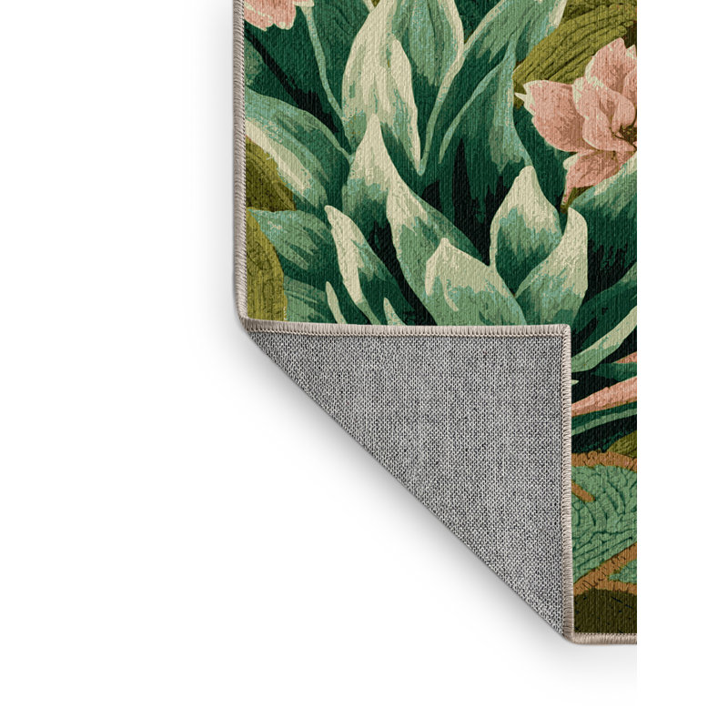  Tapis lavable de légumes glacés, Rond 4 pi