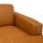 Lamesa Upholstered 174 " Top Grain Leather U-Shaped Corner Sectional with Ottoman-1390067621