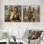 «Lewis and Clark Expedition In 1804 I» - Art mural américain - décoration murale moderne 2 pièces