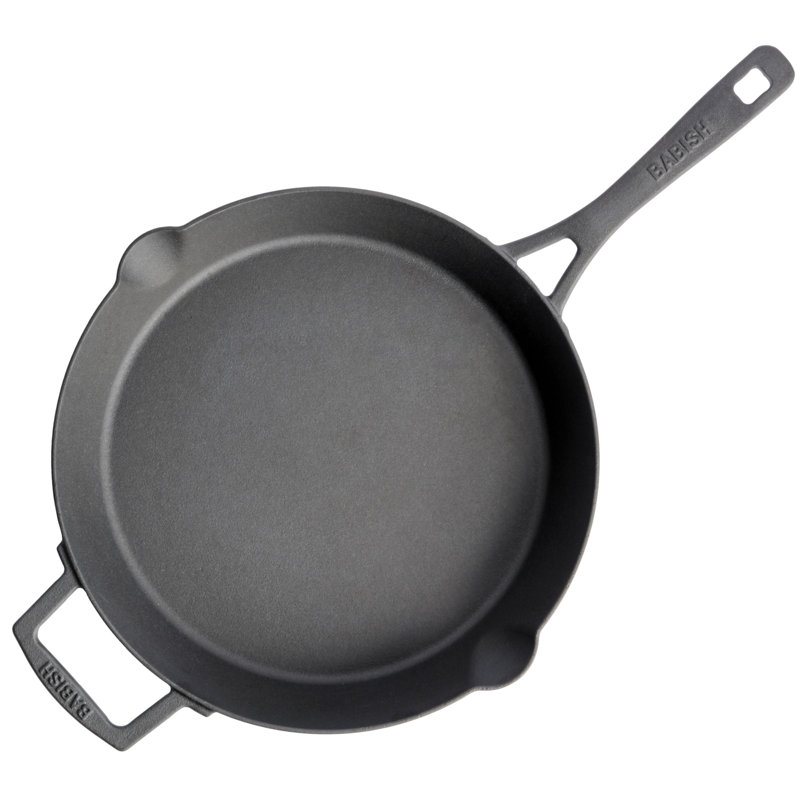 Poêle en fonte antiadhésive 1 pièce Babish, 12"