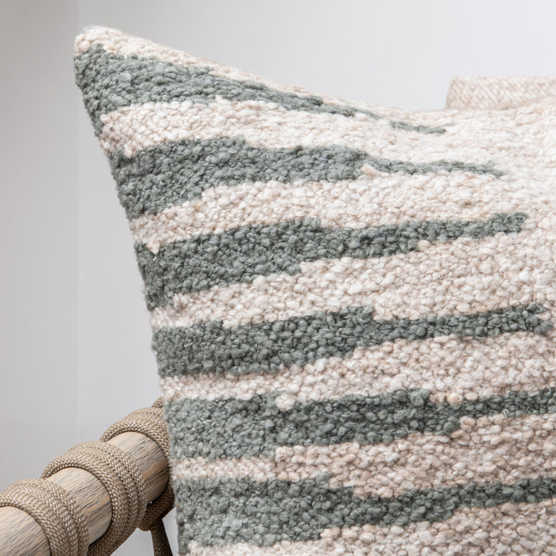 Sita Performance Fabric Throw Pillow, Dry Sage