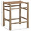 Tabouret de comptoir rembourré Santos-120673008-120673011