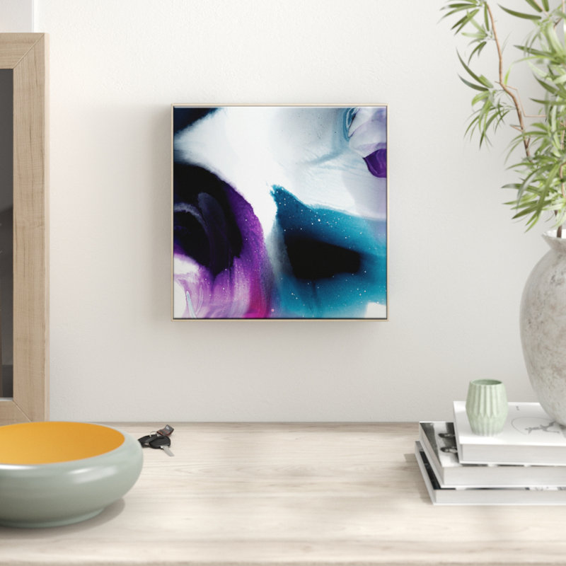 Flow 47 by Chalie MacRae - Print on Canvas, 61cm H x 61cm W , Timber