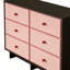 Commode d'appoint style rétro français-1034528544