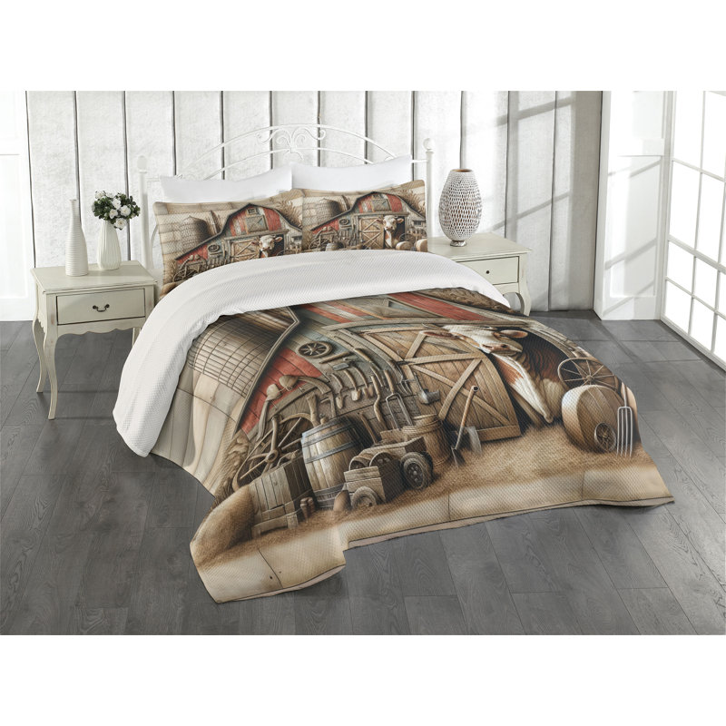 Coverlet, Queen Coverlet + 2 Standard Shams