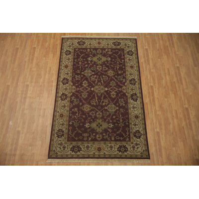 Traditional Oriental Area Rug 6x9