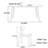 Modern minimalist dining table-1396645687