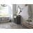 Adeline 36'' Single Bathroom Vanity with Carrara Marble Top-1871225115