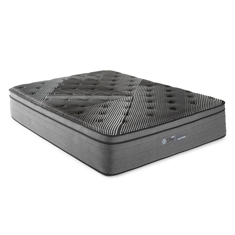 Matelas simple ultra moelleux 15 po Eurotop, Très grand simple