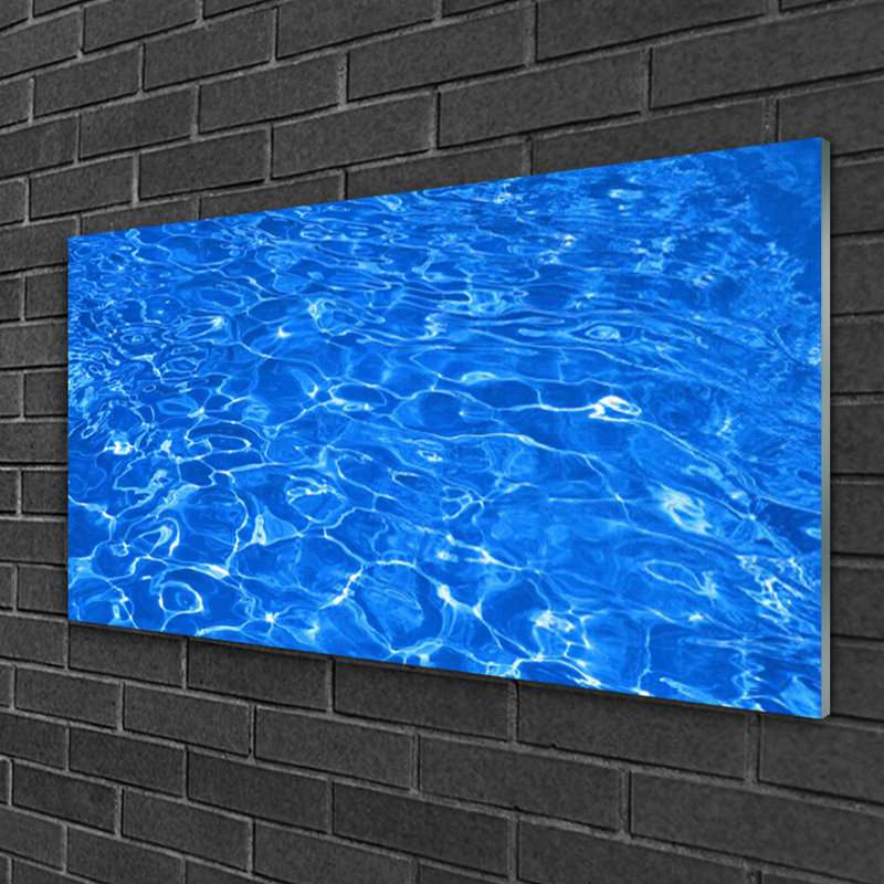 Art Water - No Frame Print on Glass