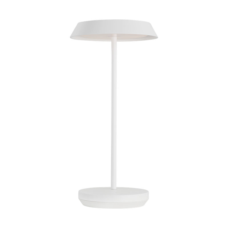 Tepa Accent Rechargeable Table Lamp, Matte White