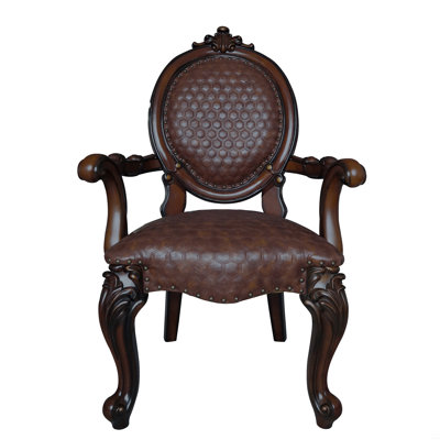 Arm Chair With Nailhead Trim (Set Of 2)