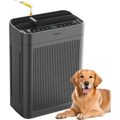 Air Purifiers for Home Large Room Up to 3000 Sq Ft with Washable Filters, H13 HEPA, Dual-Sided Air Intake, PM2.5 Sensor, 22dB Quiet Air Cleaner for Be
