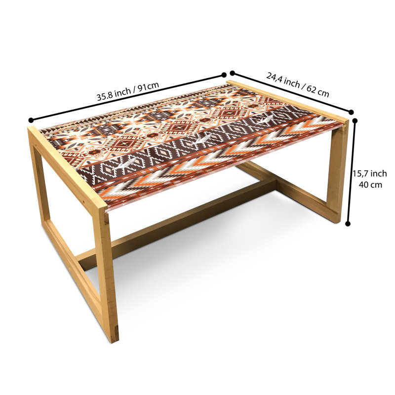 Jadviga Sled Coffee Table, 90cm H x 62cm W x 40cm D