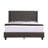 Elegant Transitional Full Upholstered Bed