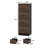 Latitude Run® File Cabinet, 4 Drawer Wood Lateral Filing Cabinet With Lock OLFC008-2143590471