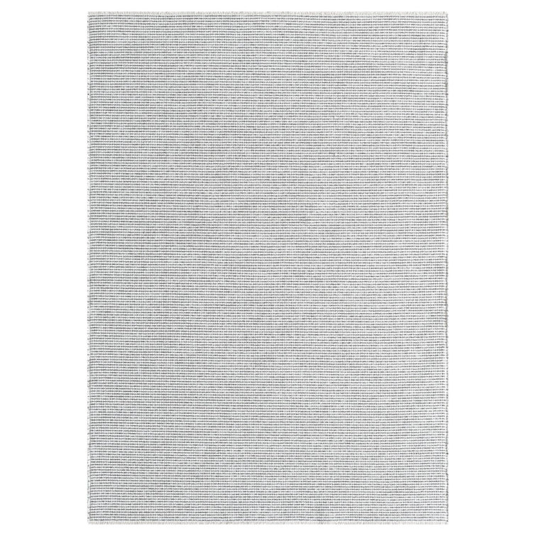 Two Tone Fringed Area Rug