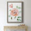 Rose Contour - Peinture sur toile encadrée-614563075-614563128