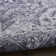 Nourison Washables Power Loom Cotton Floral Area Rug in Grey