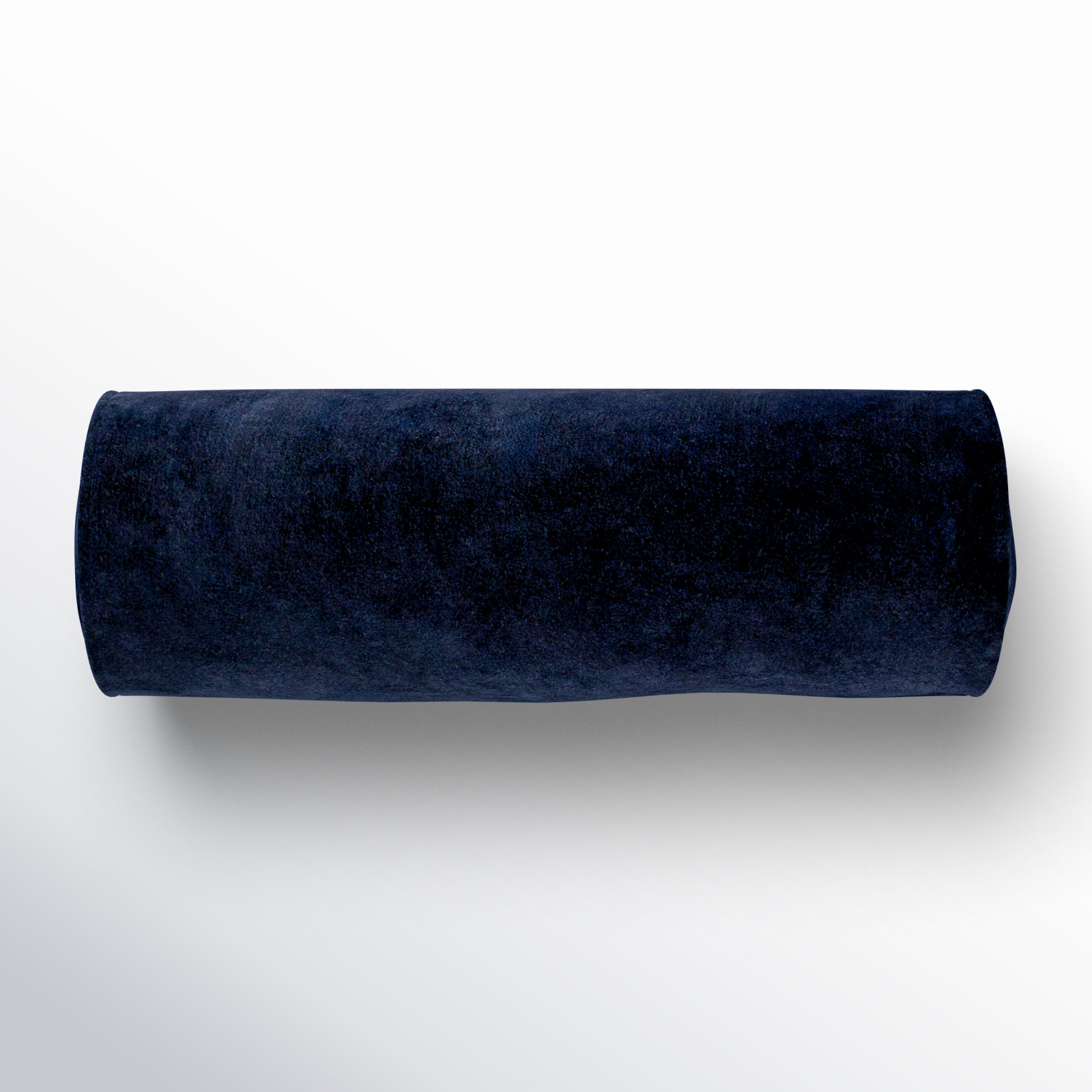 Deane Pillow Cover & Insert Bolster, Dark Blue, Polyester/Pollyfill