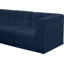 Canapé modulaire en velours Hellinger faisant face à la droite-87384981