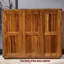Armoire à chaussures fermée de style chinois