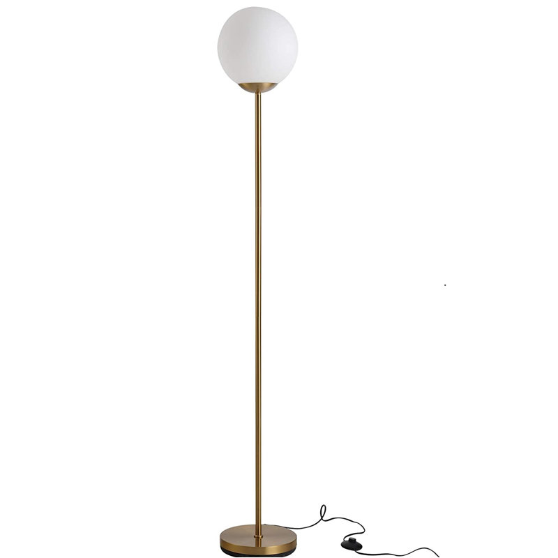 Gastelum 171cm Traditional Floor Lamp, Gold