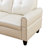 3-Piece L-Shaped Sofa Set with Flip-Up Table & Storage Ottoman, Available in Fabric or Faux Leather-1596569178