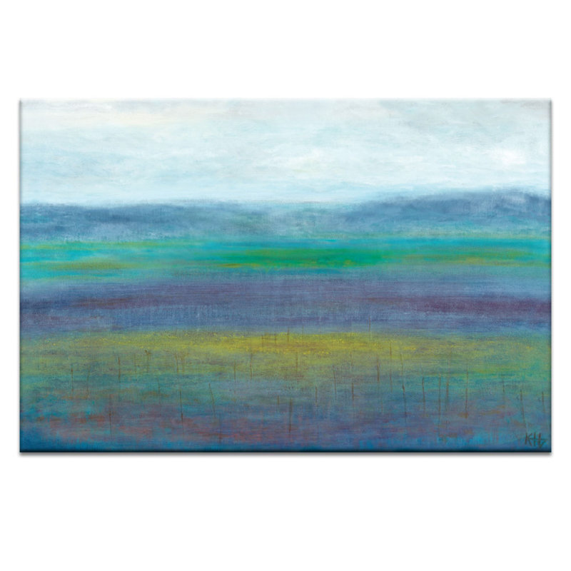 Spring Mist by Karen Hopkins - Print on Canvas, 51cm H x 76cm W, Wrapped Canvas