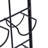 Black Floating Coffee Bar Shelf with Coffee Pod Holder, Hooks and Storage Shelf