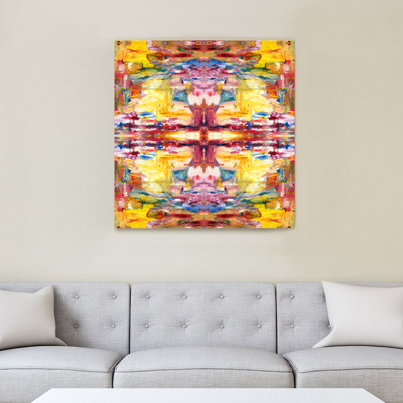 Malta Painting by Irina Gorbman, 24" H x 24" W