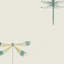 Sophie Allport Watercolour Dragonfly Oundle Navy Wallpaper-130564302