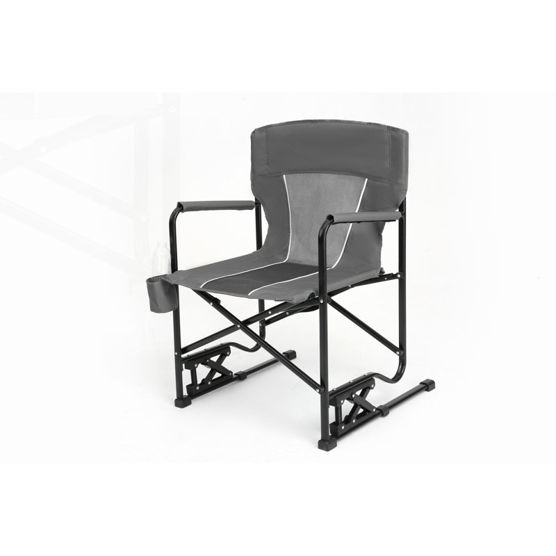 Chaise de camping d'extérieur à bascule Freestyle, Noir, noir, noir, noir