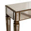 Antique Mirrored Console Table