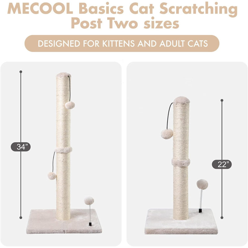 Faedra Scratching Post, Beige