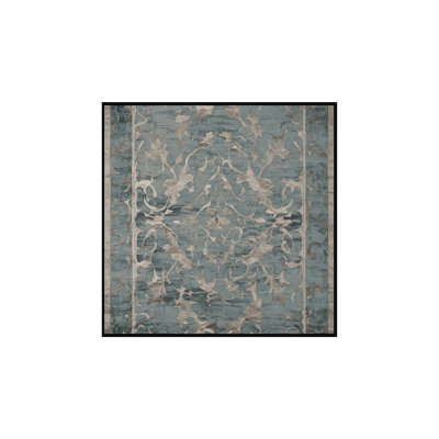 Machine Washable Gray Area Rug