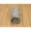 Tapis unique gris de 8 pi x 8 pi Selim