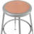 Adjustable Height Ergonomic Industrial Stool Footring