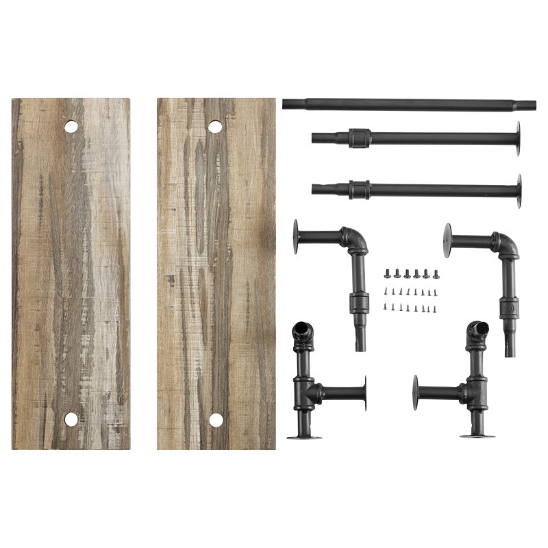 Chagford 2 Tiered Shelf with Towel Bar