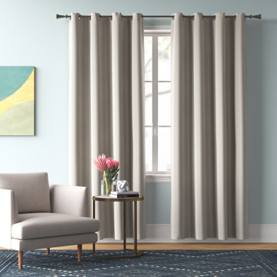 Mcmanus Room Darkening Thermal Grommet Curtain Panels